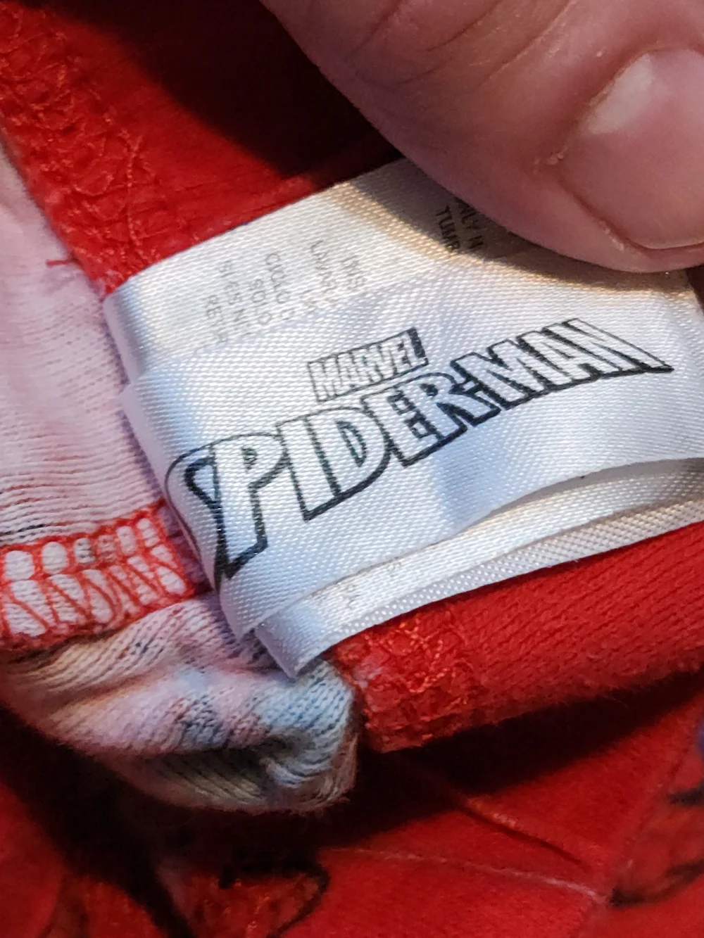 Red Spider Man Hero Kids Pajama Set